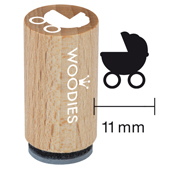 Mini Woodies - Kinderwagen - WM-0603