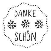 Woodies Textstempel &quot;Danke sch&#246;n&quot; - W-12008