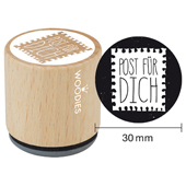 Woodies Textstempel &quot;Post f&#252;r Dich&quot; - W-01003