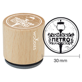 Woodies Textstempel &quot;Metro&quot; - WE-1206