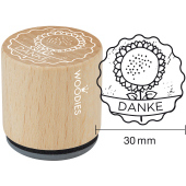 Woodies Textstempel &quot;Danke&quot; (v2) - W-14009