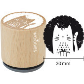 Woodies Motivestempel - Katze - W-23004