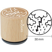 Woodies Motivestempel - Gewitter - W-27003