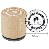 Woodies text stamp &quot;Good reason to celebrate&quot; - W-02005