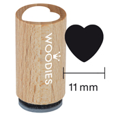 Mini Woodies - Heart - WM-0301