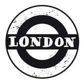 Woodies text stamp &quot;London ... Underground&quot; - WE-9007