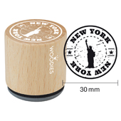 Woodies text stamp &quot;New York ... Statue of liberty&quot; - WE-1101