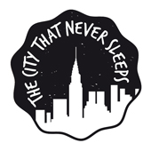 Woodies text stamp &quot;The city that never sleeps&quot; - WE-1105