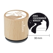 Woodies text stamp &quot;Pure reading pleasure&quot; - W-08004