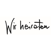 Text Stempel &quot;Wir heiraten&quot; - E-5418