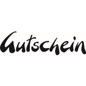 Text Stamp &quot;Gutschein&quot; - F-5335