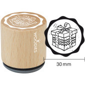 Woodies motive stamp - Gift - W-16003