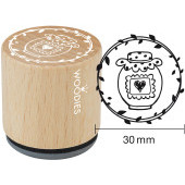 Woodies motive stamp - Jam jar - W-26005