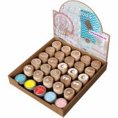 Woodies motive stamp display - BABY - W-20000