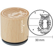 Woodies motive stamp - Owl - W-22002