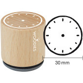 Woodies motive stamp - Clock - W-27004