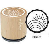 Woodies motive stamp - Sun - W-24005