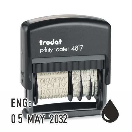 Trodat Printy 4817 (English)