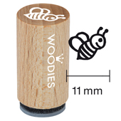 Timbre Mini Woodies - Abeille - WM-0204