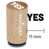 Timbre Mini Woodies - Oui - WM-0308