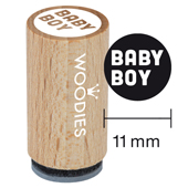 Timbre Mini Woodies - B&#233;b&#233; Gar&#231;on - WM-0606