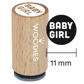 Timbre Mini Woodies - B&#233;b&#233; Fille - WM-0607