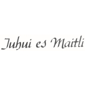 Tampon texte &quot;Juhui es Maitli&quot; - E-9093