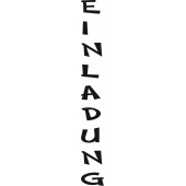 Texte Stempel &quot;Einladung&quot; - F-9091