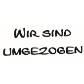 Tampon texte &quot;Wir sind umgezogen&quot; - D-5156