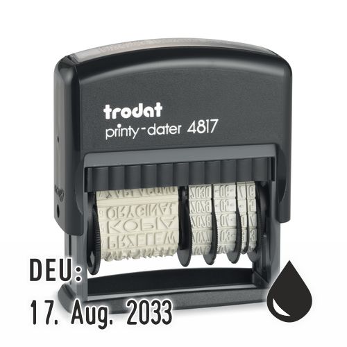 Trodat Printy 4817 (allemand)