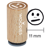 Timbro Mini Woodies - Smiley MEDIUM - WM-0508